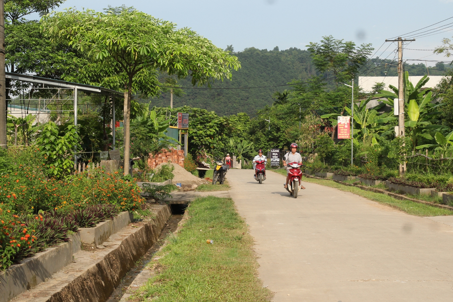 Đường giao thông nông thôn xã Tả Phời được quan tâm đầu tư