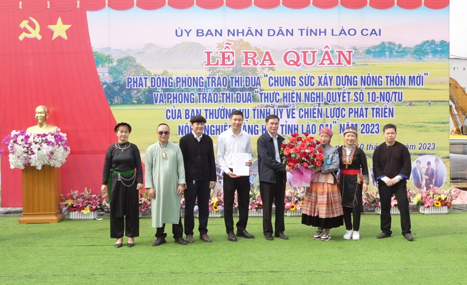 Lào Cai phát động phong trào thi đua chung sức xây dựng nông thôn mới